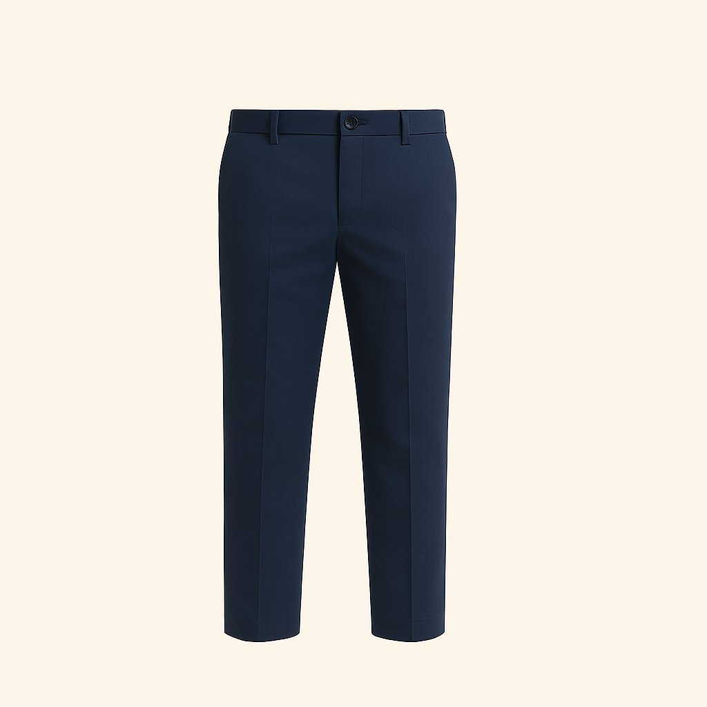 Designer (10) School Formal Trousers For Boys, Navy, For All Grades - Image 1