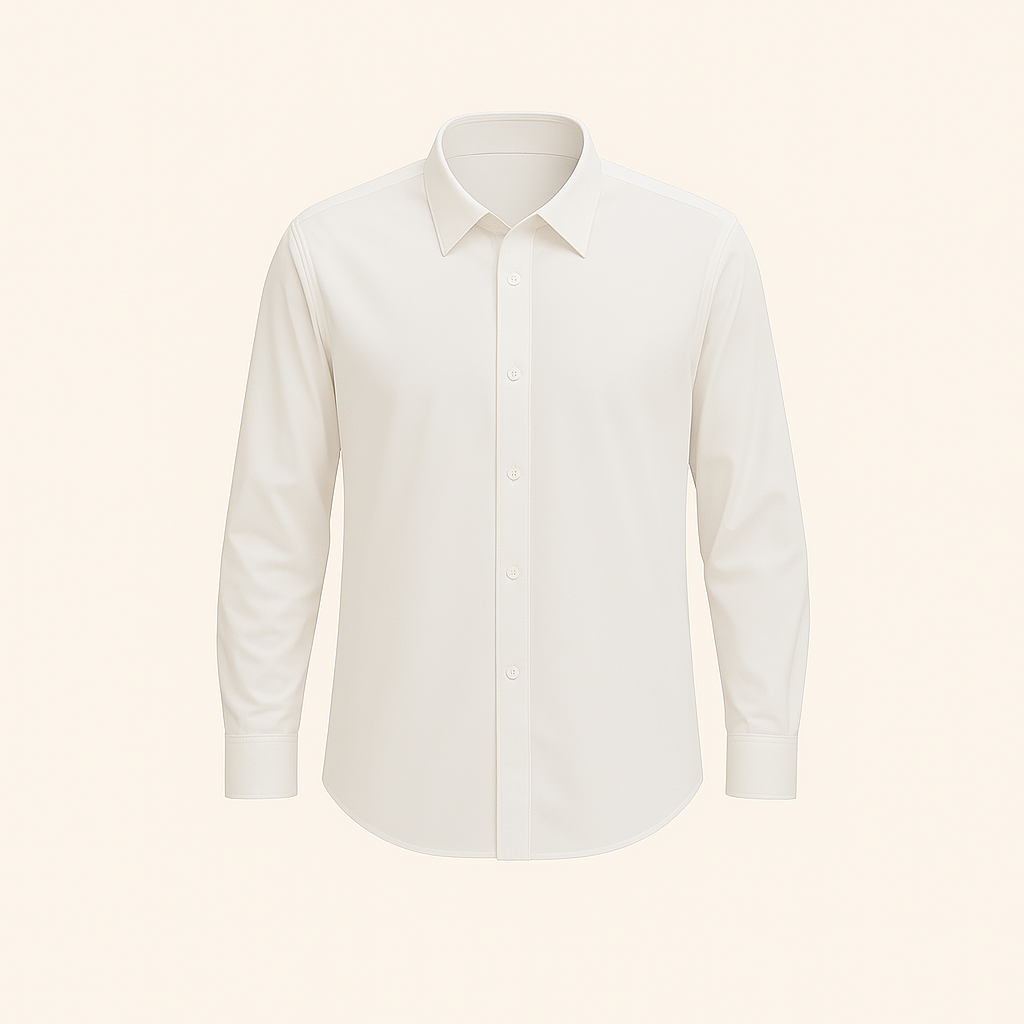 Designer (11) School Shirt For Girls, White, For Grade 10 to Grade 12 - Image 1