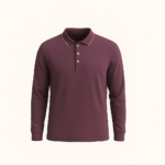 School T-Shirt Long Sleeve For Boys & Girls, Purple, For KG