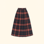 School Long Skirt For Girls, Navy, For Grade 1 to Grade 3